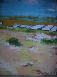 Voir le détail de cette oeuvre: Cabines de plage à La Panne